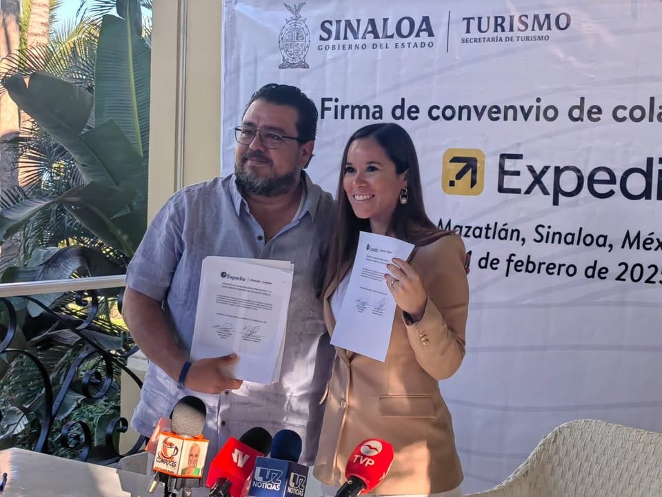 Firma Sectur convenio de colaboración con Expedia para promocionar Mazatlán Firma Sectur convenio de colaboración con Expedia para promocionar Mazatlán