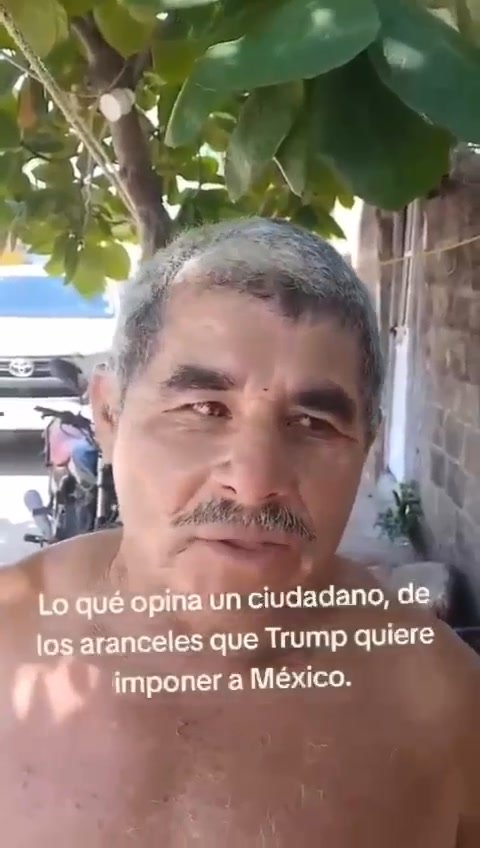 LO QUE ESTE SEÑOR PIENSA DE LOS ARANCELES DE TRUMP
