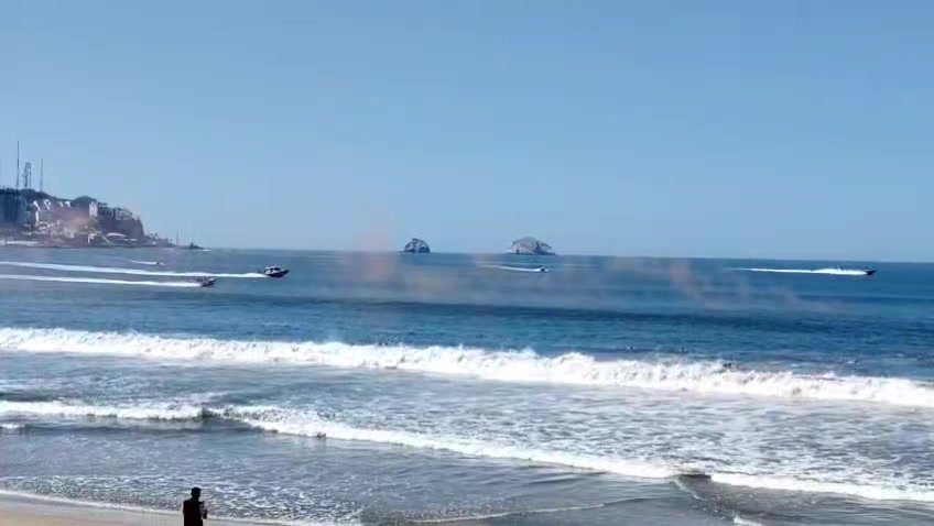 Este lunes se llevó a cabo el simulacro masivo de rescate acuático en la avenida del Mar, mismo que tiene como objetivo garantiz…