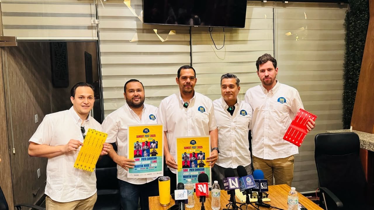 Invitan al Sunset Fest 2025 del 17 al 19 de abril en Mazatlán Invitan al Sunset Fest 2025 del 17 al 19 de abril en Mazatlán