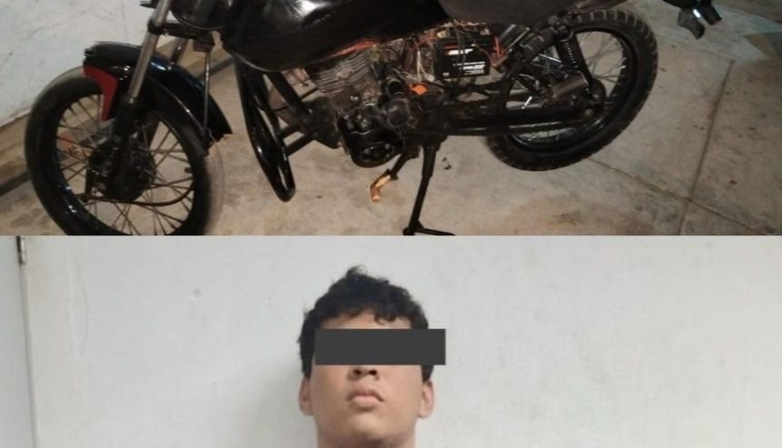 Detienen a joven circulando en una moto robada, en Mazatlán Detienen a joven circulando en una moto robada, en Mazatlán