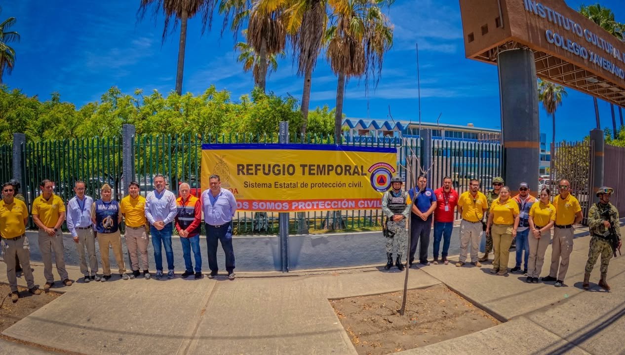 Supervisan los refugios temporales en Mazatlán