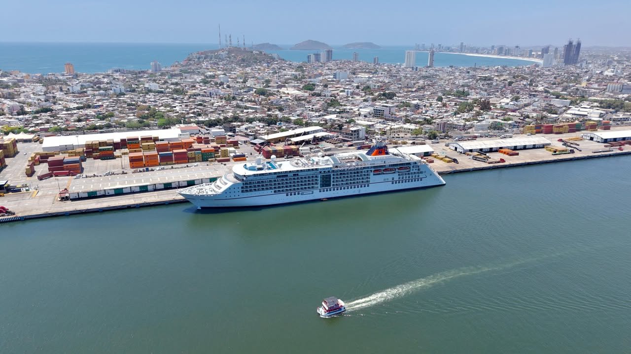 Disminuirá arribos de cruceros a Mazatlán, en junio solo llegaran tres