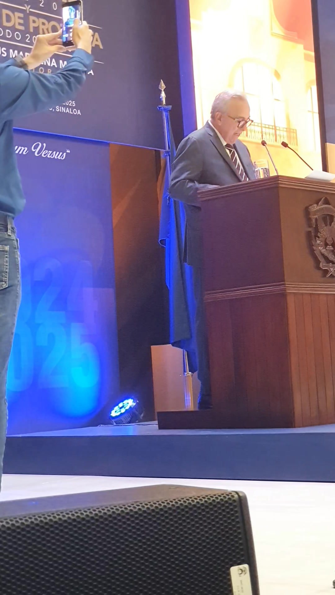 Parte final del mensaje del gobernador Rubén Rocha Moya, en el marco de la toma de protesta del rector de la Universidad Autónom… Parte final del mensaje del gobernador Rubén Rocha Moya, en el marco de la toma de protesta del rector de la Universidad Autónom…