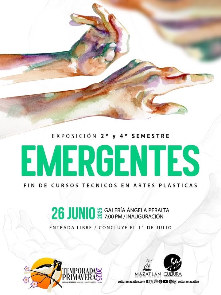 El Centro Municipal de las Artes de Cultura Mazatlán inaugurará el jueves 26 de junio a las 7pm en la Galería Ángela Peralta, do…