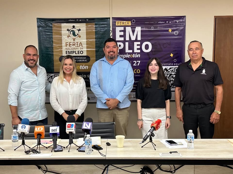 Ofertarán en Mazatlán más de 350 vacantes en la Feria del Empleo “Empleotón 2025"
