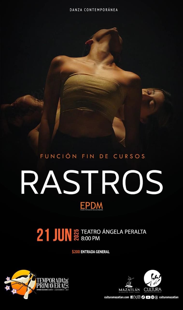 La EPDM presenta “Rastros”, una función irrepetible de creación contemporánea en el Teatro Ángela Peralta* La EPDM presenta “Rastros”, una función irrepetible de creación contemporánea en el Teatro Ángela Peralta*