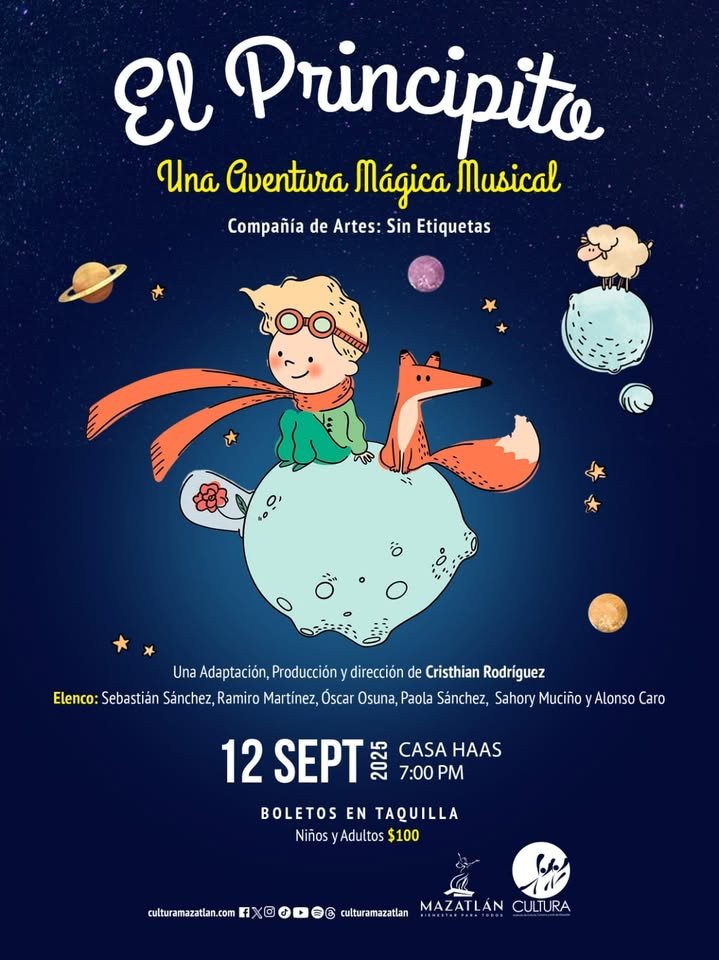*“El Principito…una aventura mágica musical” llega a Casa Haas*