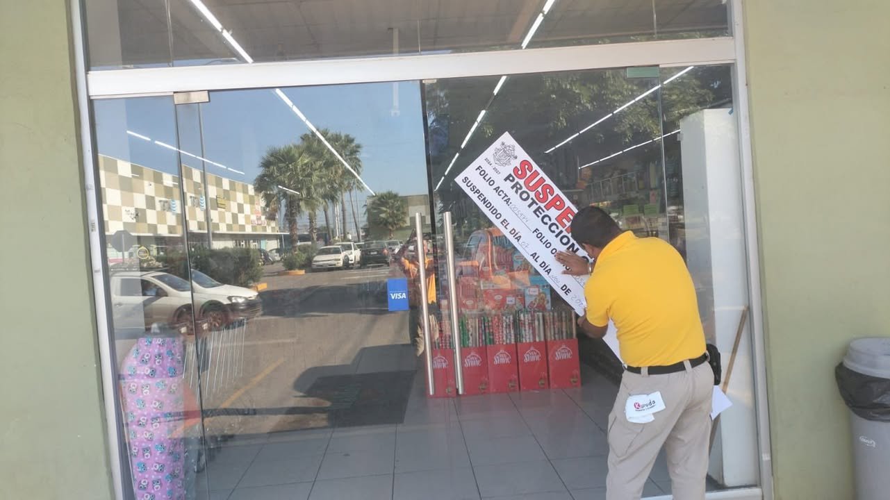 Suspenden seis tiendas Waldos en Mazatlán por incumplir medidas de Protección Civil
