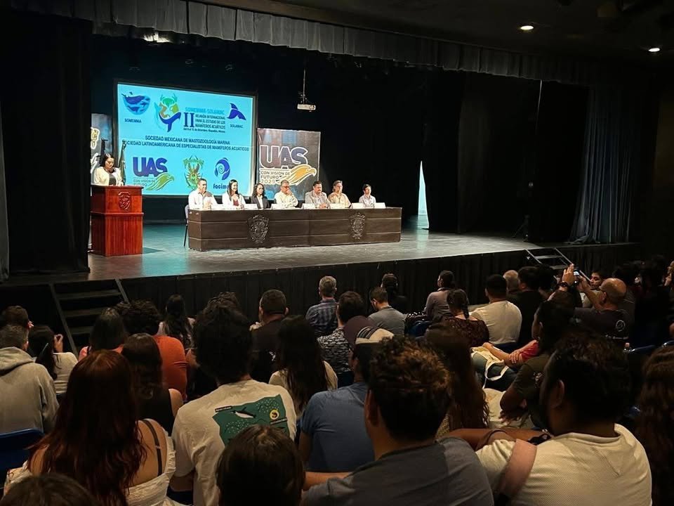En Mazatlán se realiza Ia II Reunión Internacional para el Estudio de los Mamíferos Acuáticos