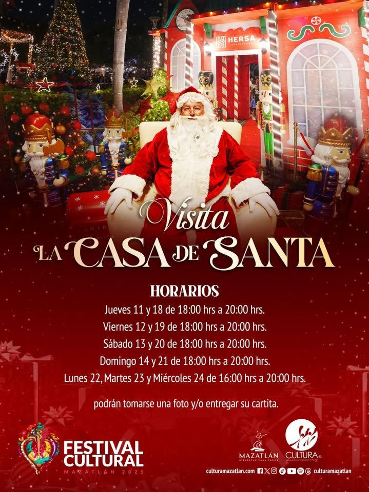 ¡Santa Claus llega a la Plazuela Machado!