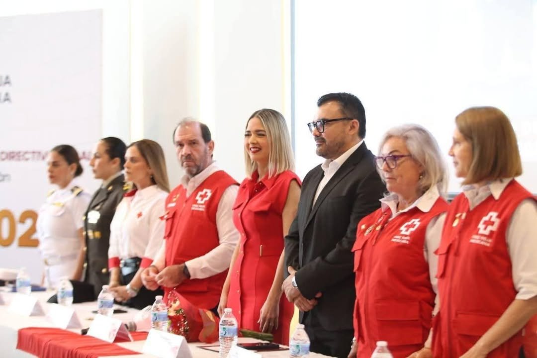 Refrenda Presidenta Estrella Palacios su respaldo a Cruz Roja