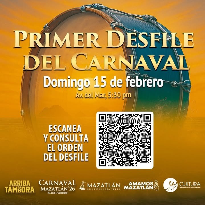 *Carros alegóricos y monigotes del desfile de Carnaval contarán con códigos QR*