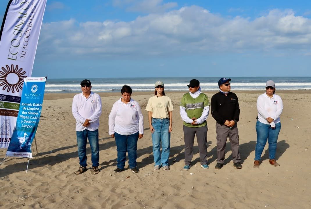 Promueve Sectur la conservación de playas, costas, ríos y destinos turísticos de Sinaloa