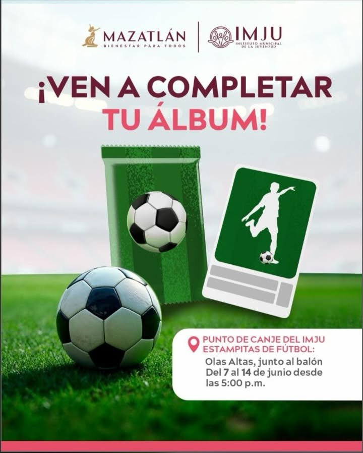 *IMJU invita a completar el álbum mundialista en Olas Altas* *IMJU invita a completar el álbum mundialista en Olas Altas*